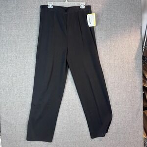 Misoook Black Wide Leg Knit Pants XL Anniversary Retail‎ $188 NWT